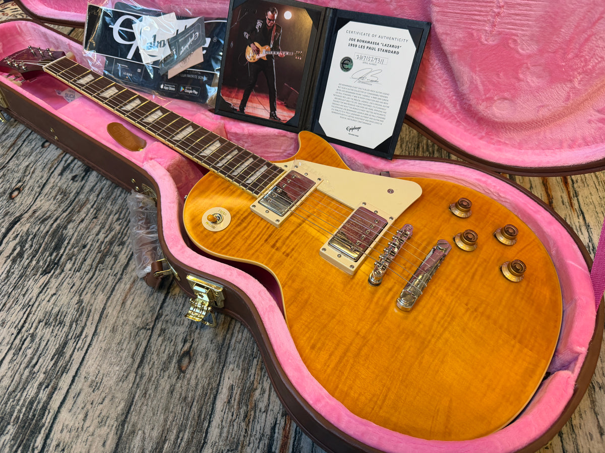 Epiphone Joe Bonamassa lazarus 1959 les paul standard (photos to follow!)