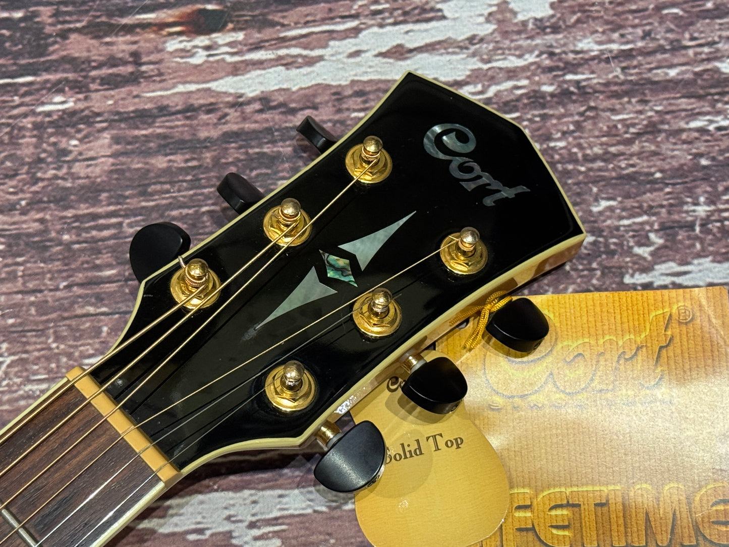 Cort SFX-10 Solid top quilted maple Electro - Fishman electrics
