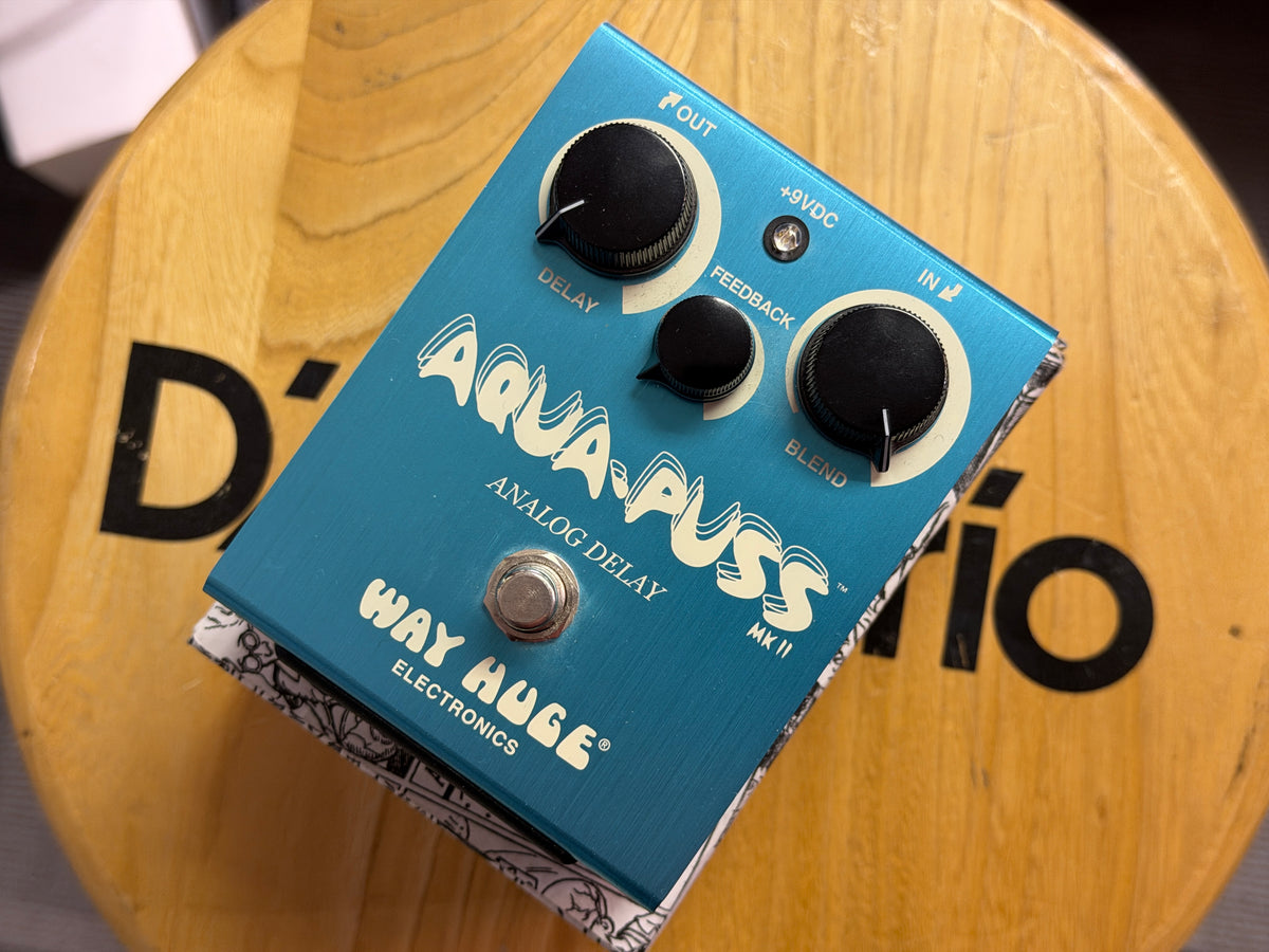 Way Huge Aqua-Puss Mk II Analog Delay - Boxed (Pre-owned)