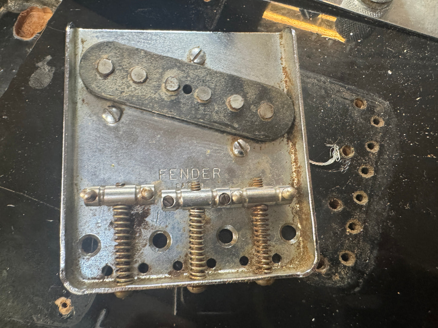 Fender 1972 Telecaster neck & parts - Vintage project