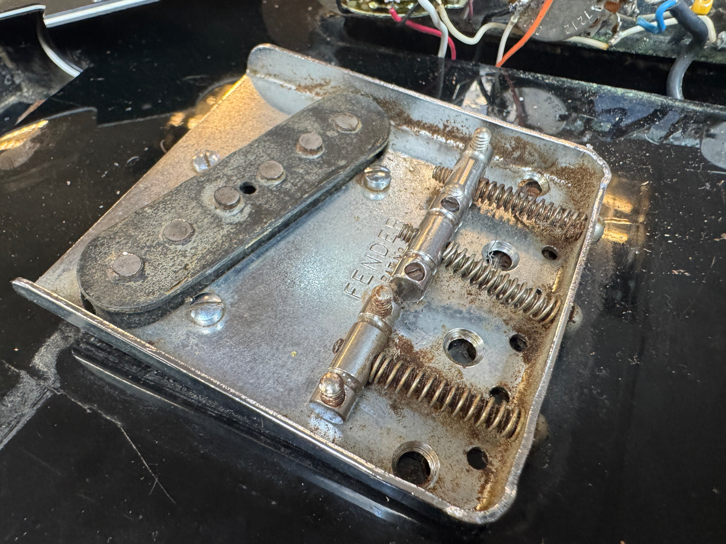 Fender 1972 Telecaster neck & parts - Vintage project