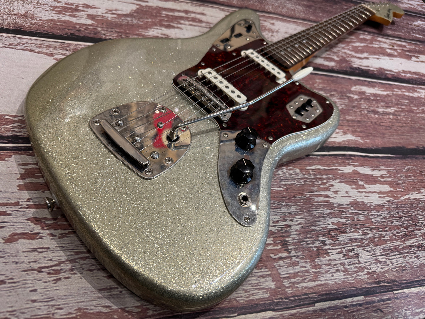 Squier Classic Vibe 60s Jaguar - FSR Silver Sparkle