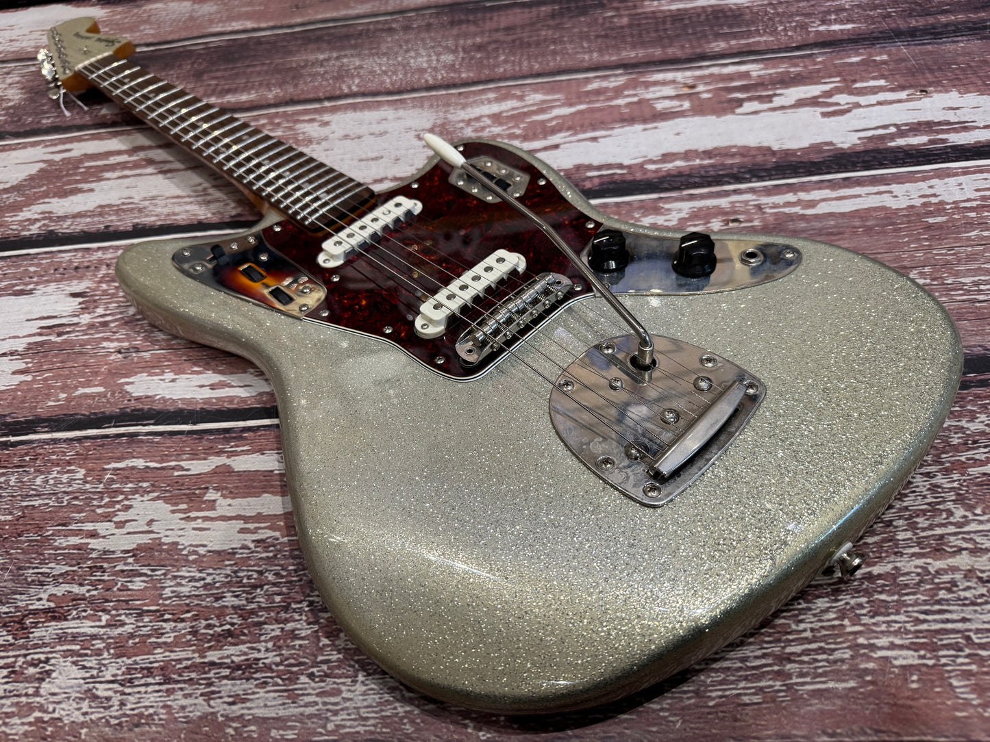 Squier Classic Vibe 60s Jaguar - FSR Silver Sparkle