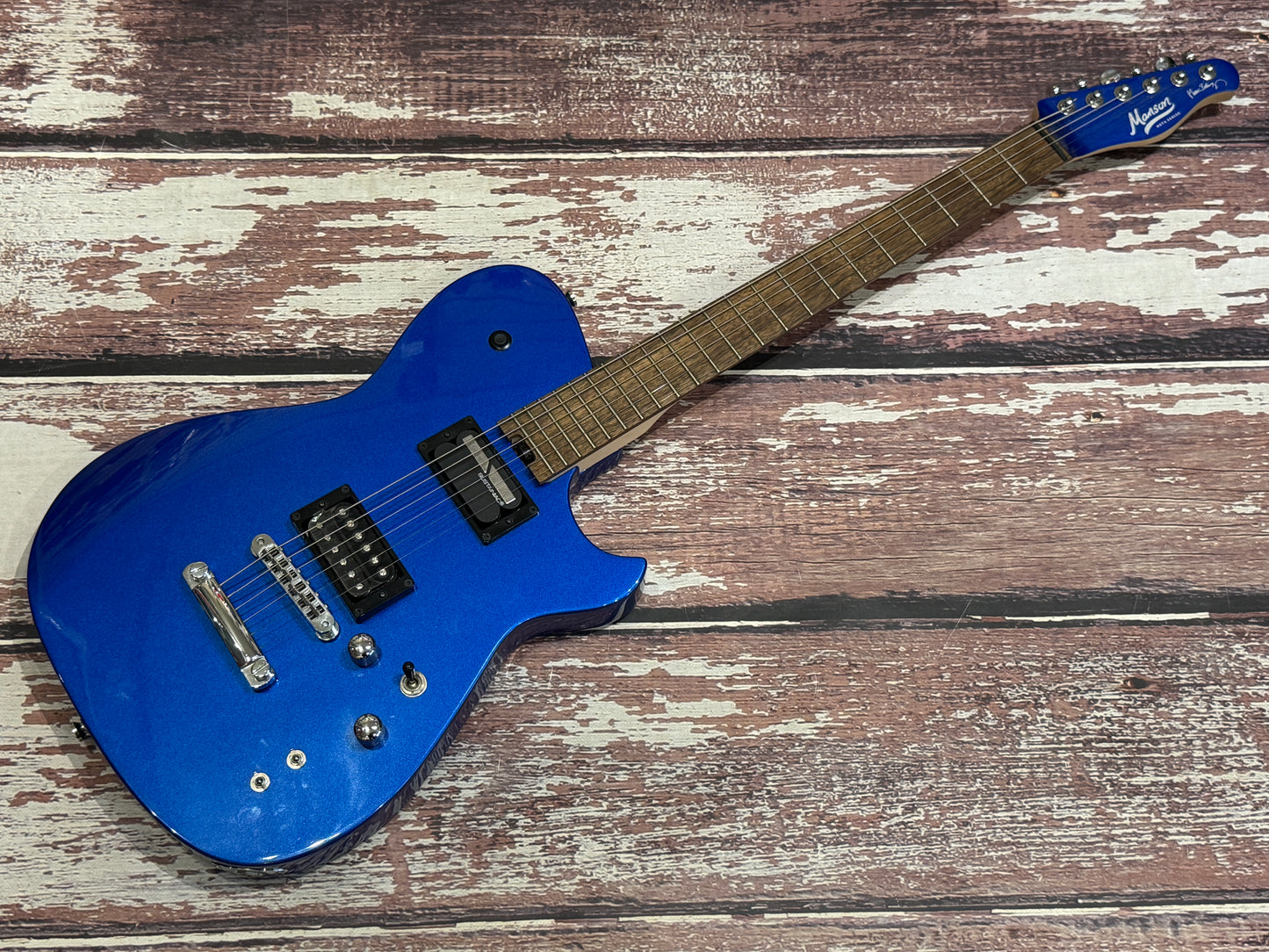 Cort Manson Matt Bellamy Meta Series MBM-2 Sustainiac Blue