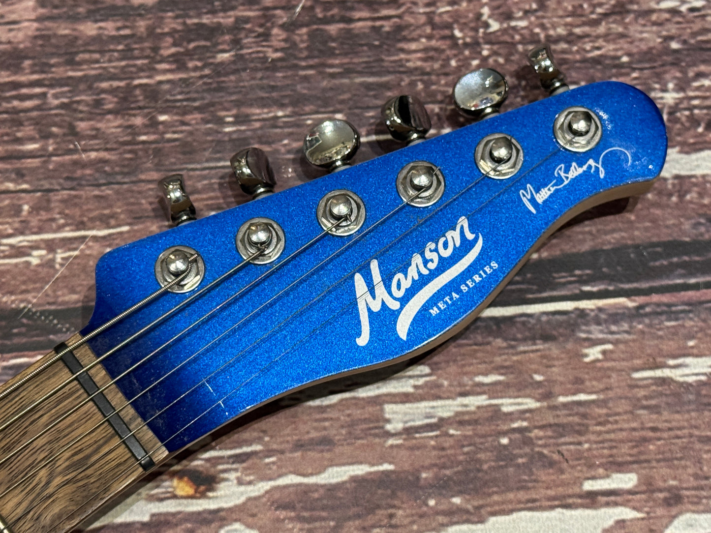 Cort Manson Matt Bellamy Meta Series MBM-2 Sustainiac Blue