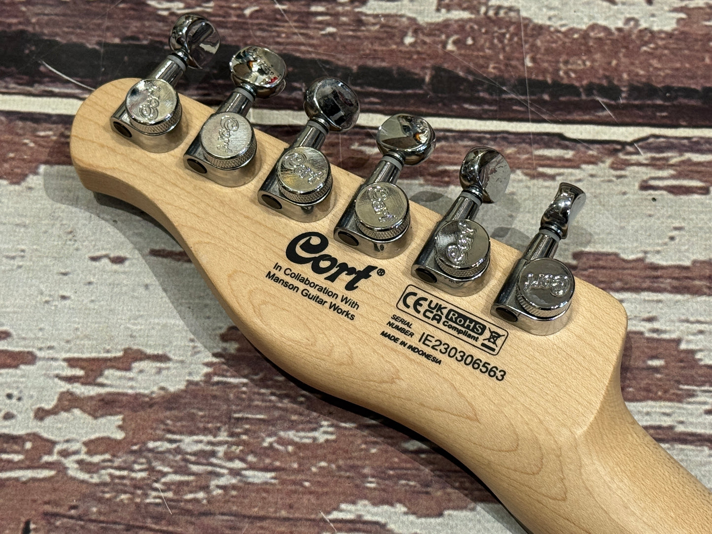 Cort Manson Matt Bellamy Meta Series MBM-2 Sustainiac Blue