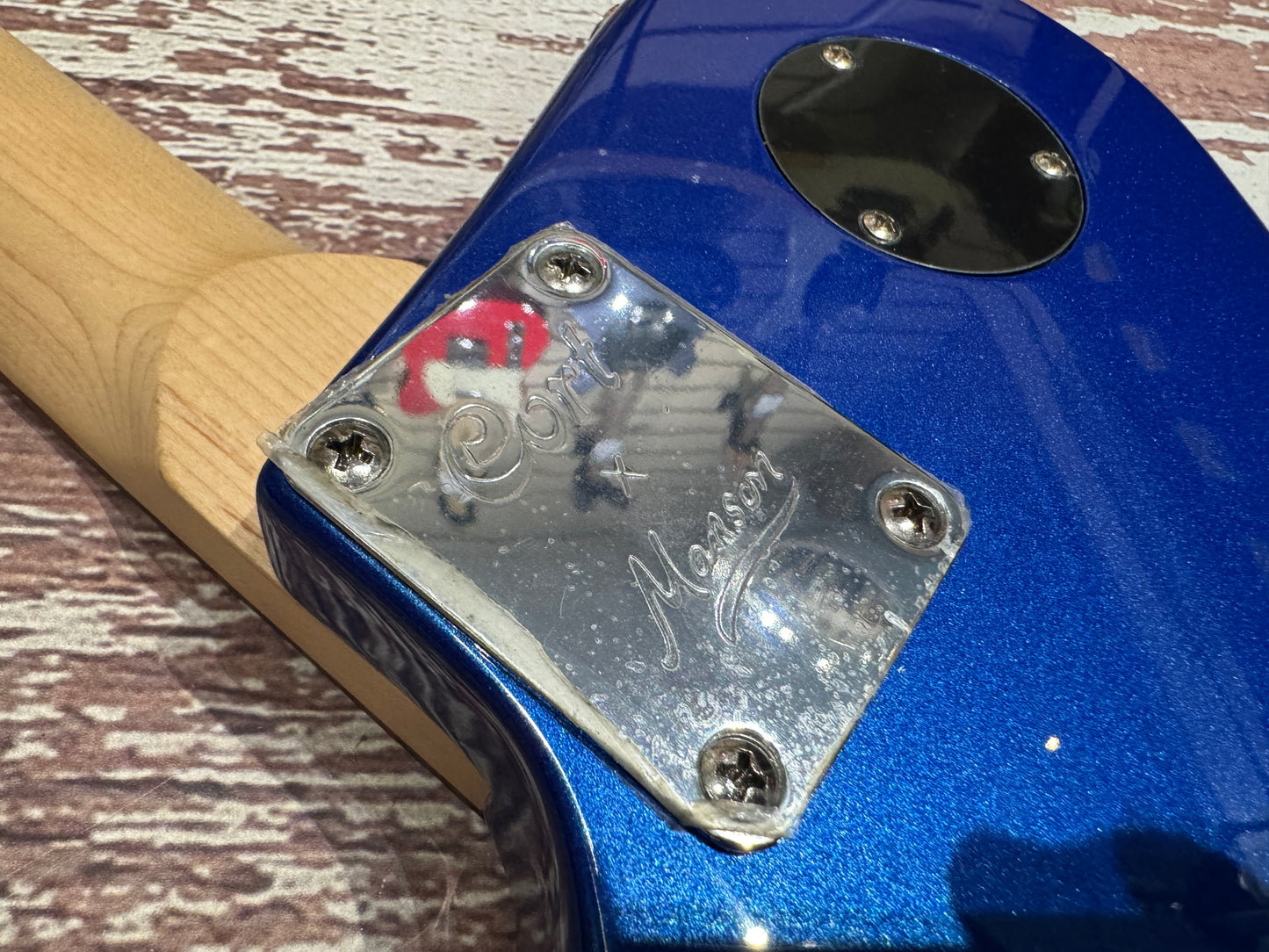 Cort Manson Matt Bellamy Meta Series MBM-2 Sustainiac Blue