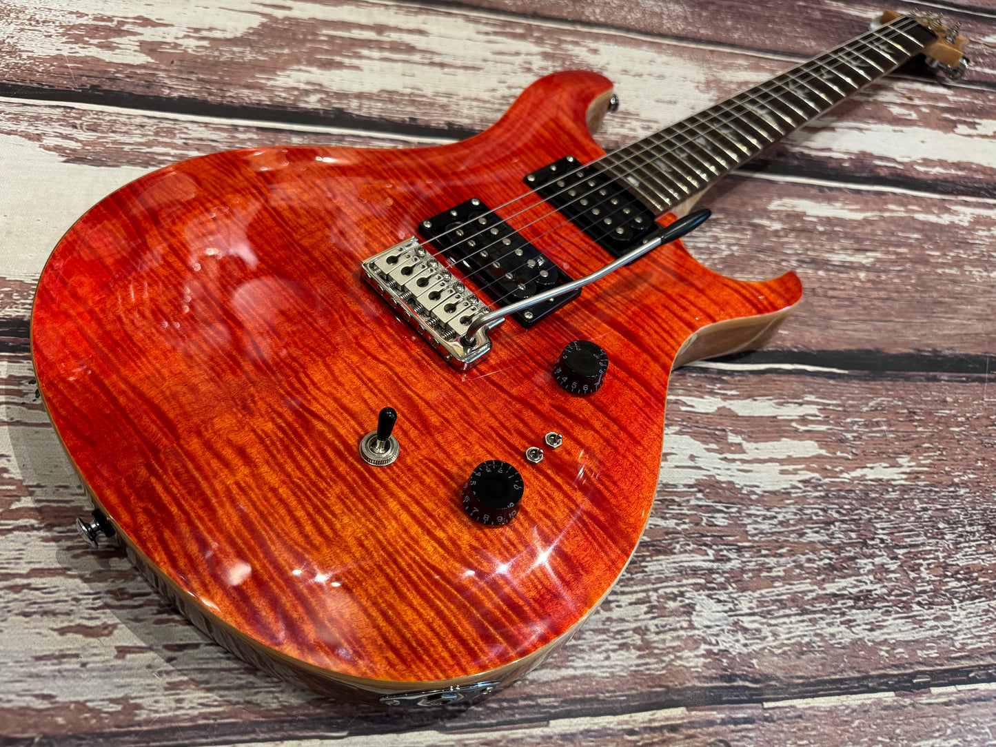 PRS SE Custom 24-08 Blood Orange - Like new!