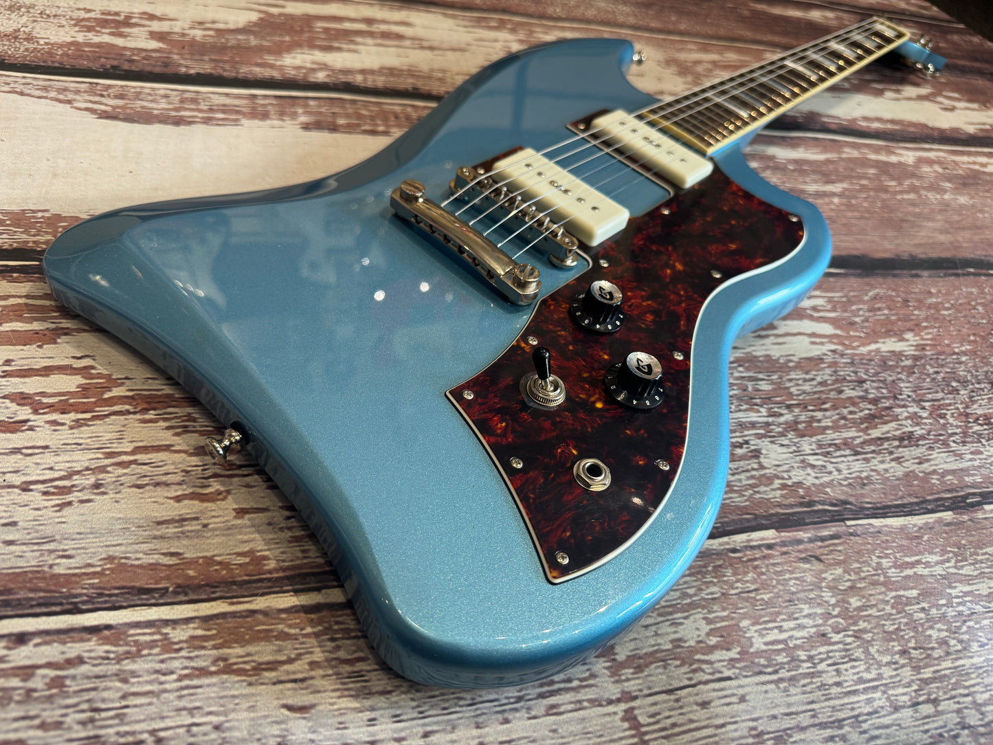 Guild ST-200 T-Bird P90 Pelham Blue