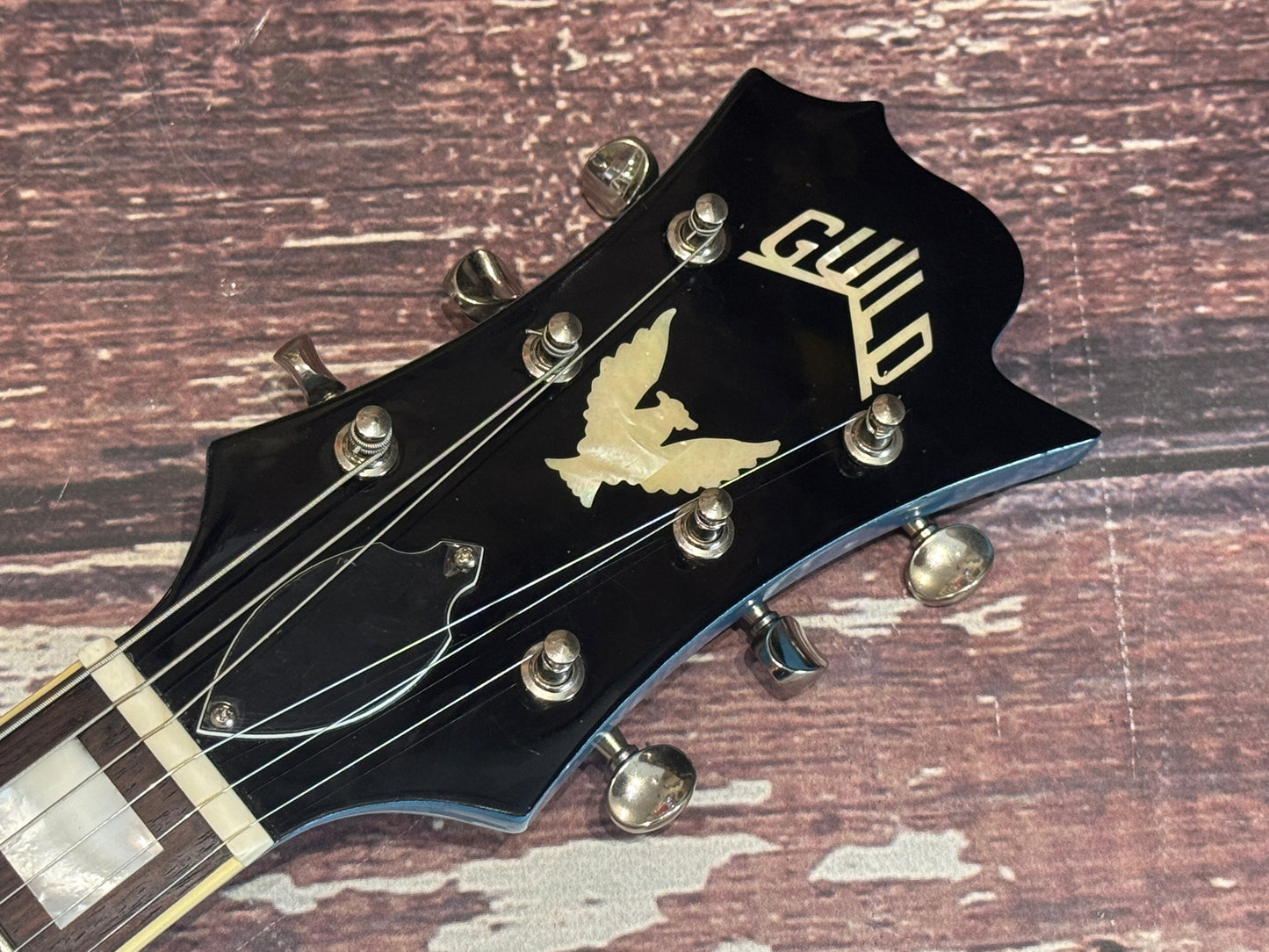 Guild ST-200 T-Bird P90 Pelham Blue