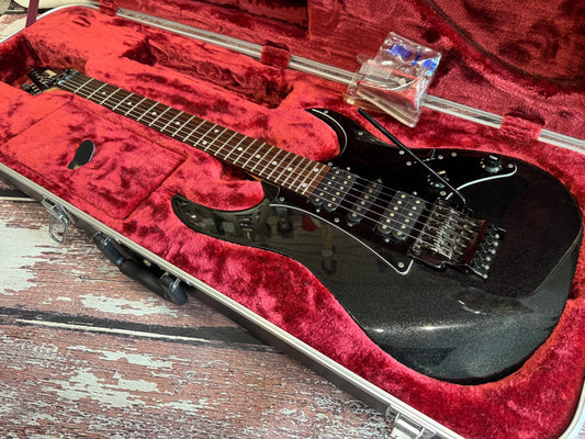 Ibanez RG655 Prestige Galaxy Black, FujiGen Japan with hard case