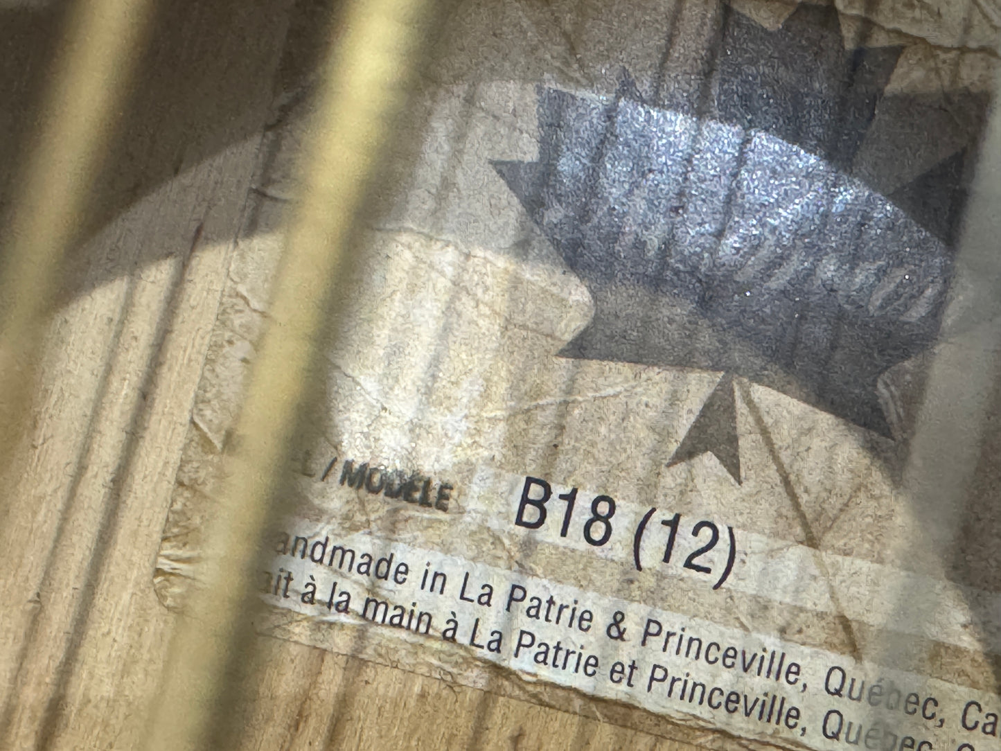 Norman B18 12 string Electro acoustic - Godin Canada