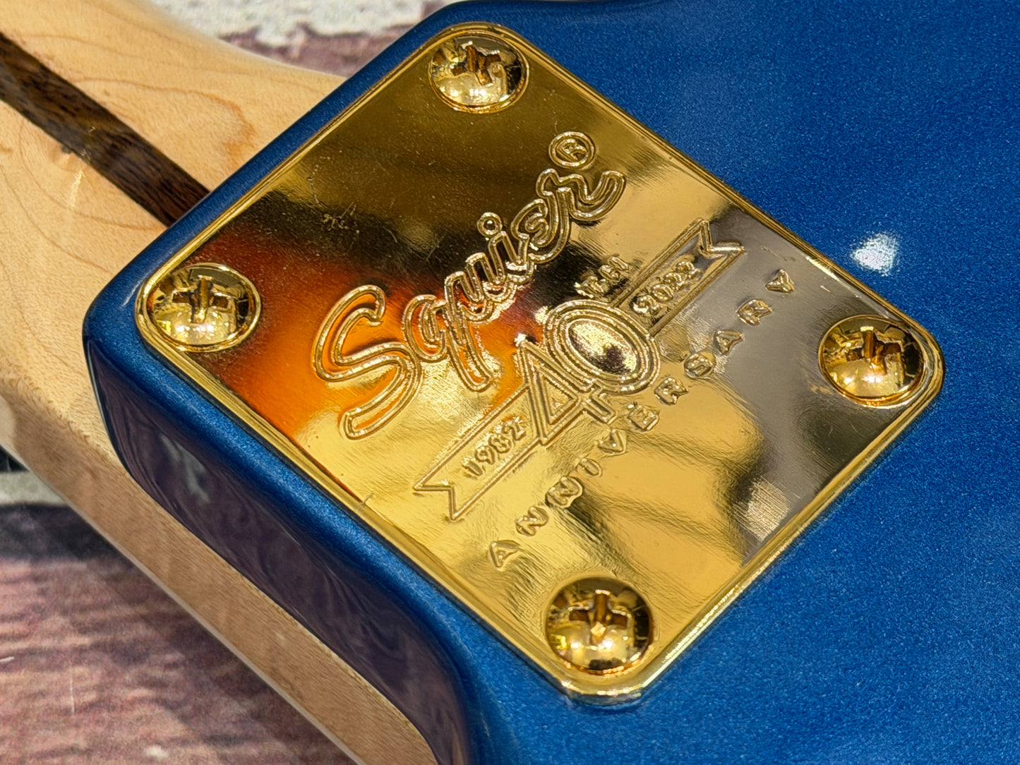 Squier 40th Anniversary Jazzmaster - Lake Placid Blue