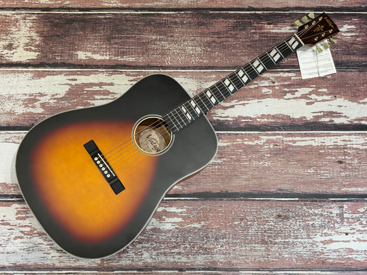 Vintage VE140VSB Electro Acoustic Dreadnought