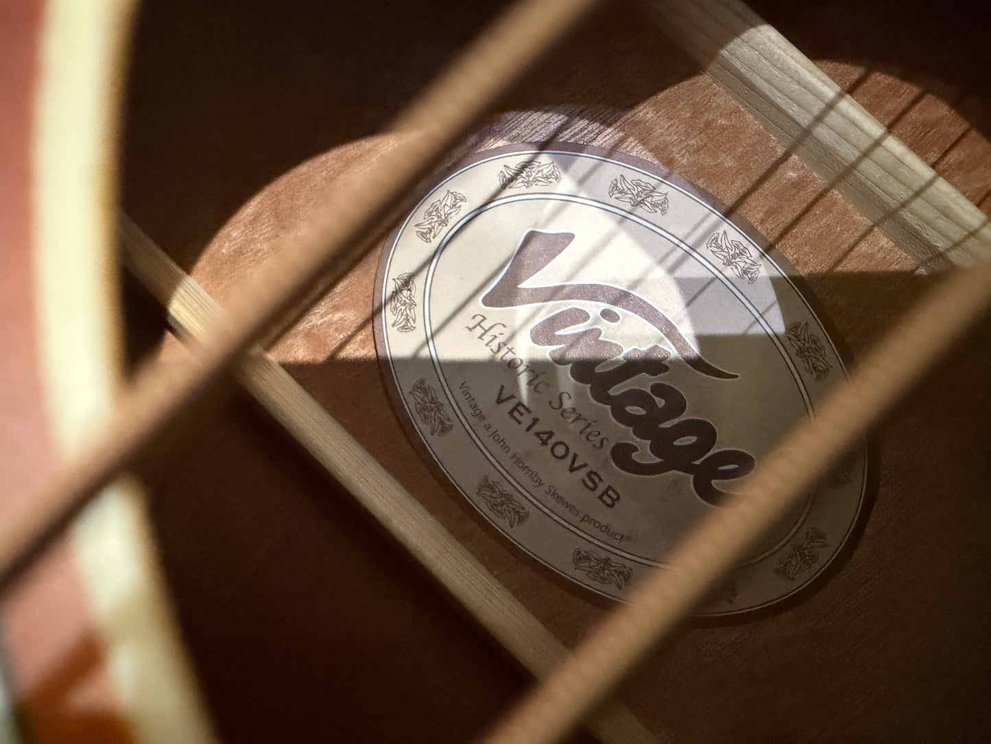 Vintage VE140VSB Electro Acoustic Dreadnought
