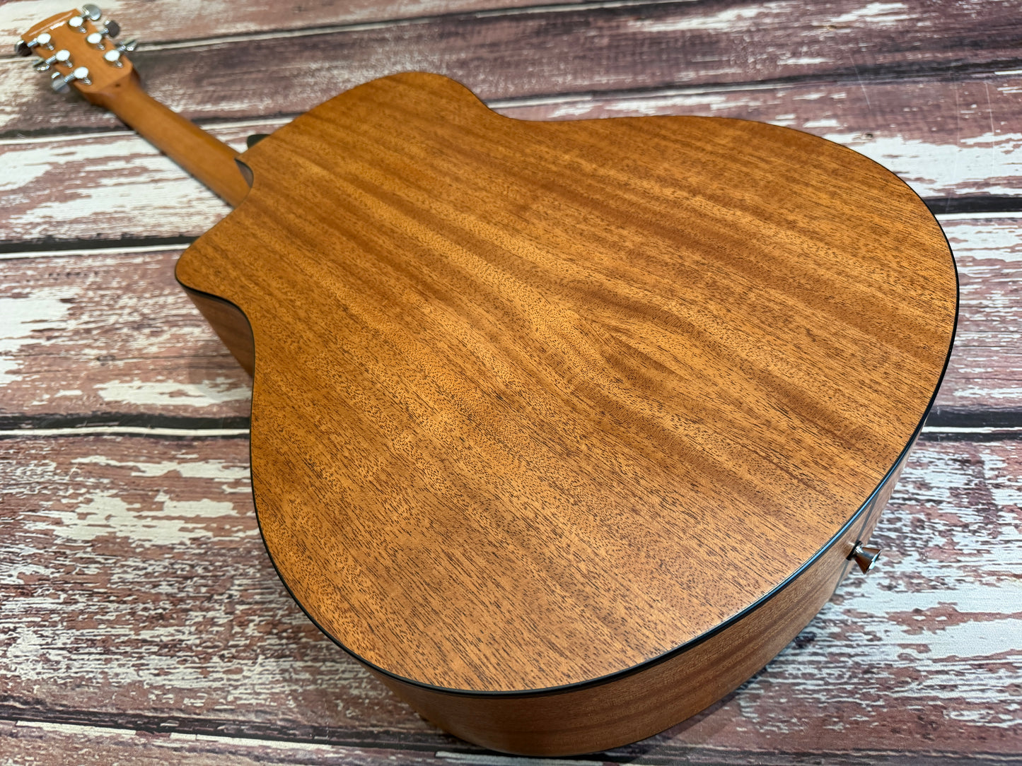 Vintage V300 DB Denim Slope shoulder cutaway Acoustic