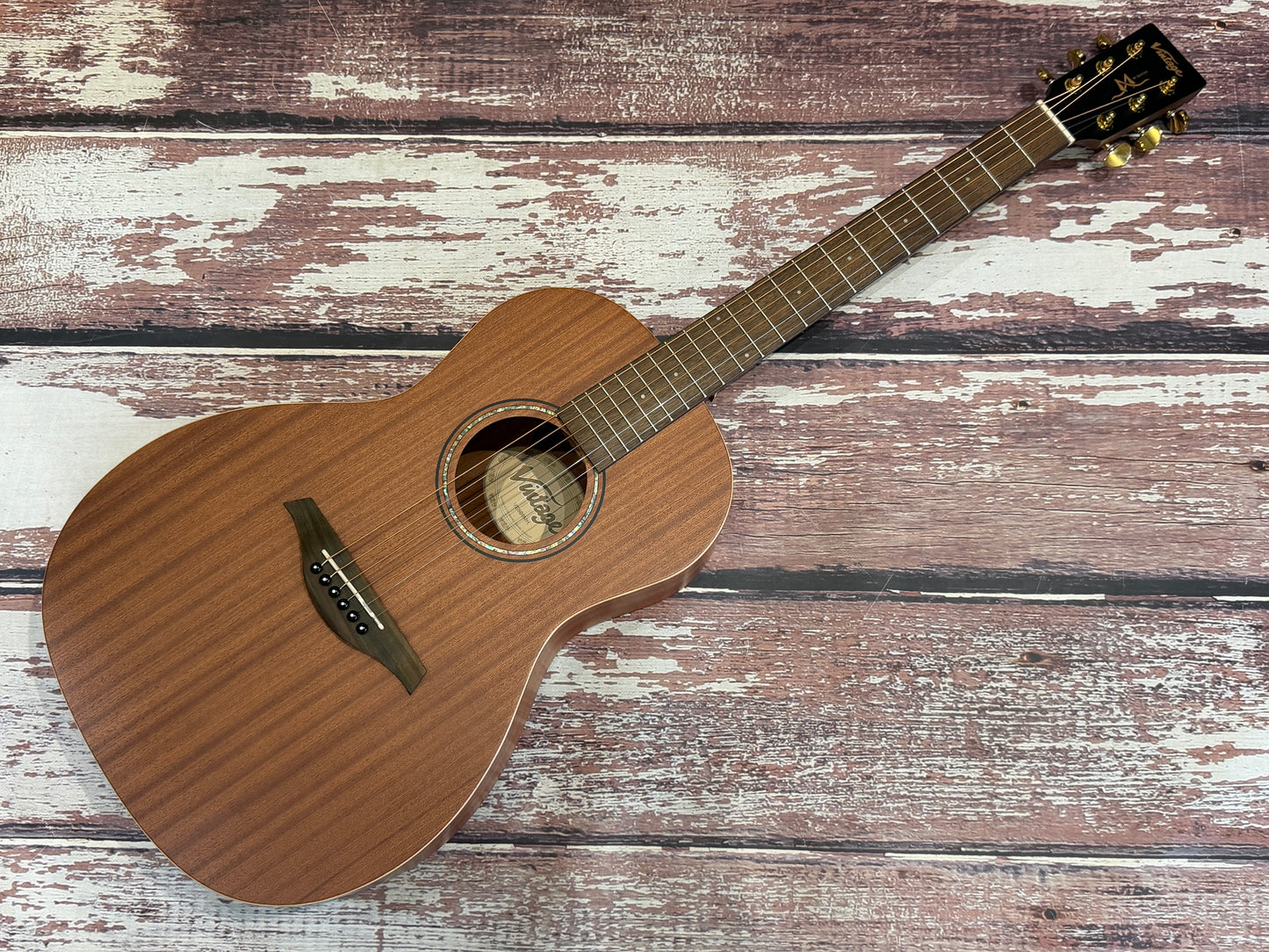 Vintage VE800 MH Mahogany Electro Acoustic