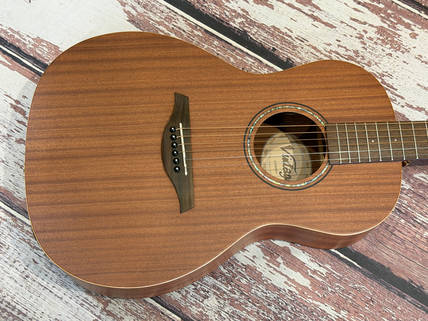 Vintage VE800 MH Mahogany Electro Acoustic