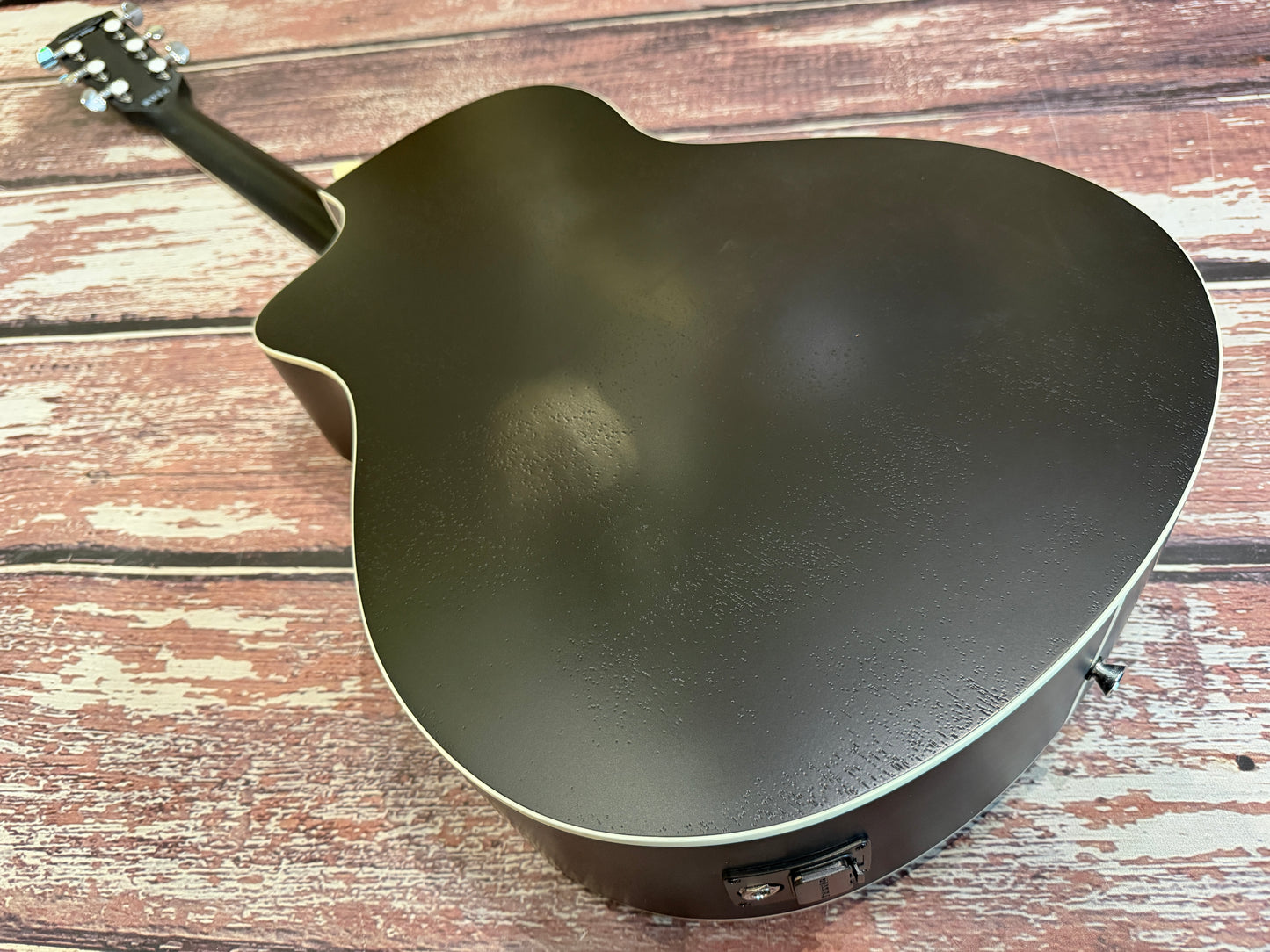 Vintage VEC300 MB Pacific Coast Electro Acoustic Black