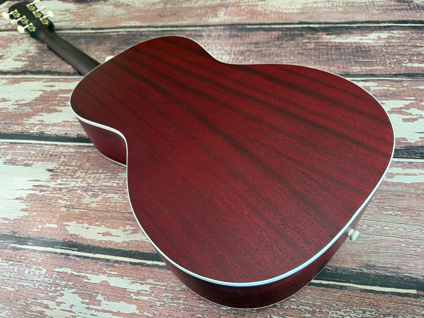 Aria 131-UP Parlour Acoustic guitar - Wine red