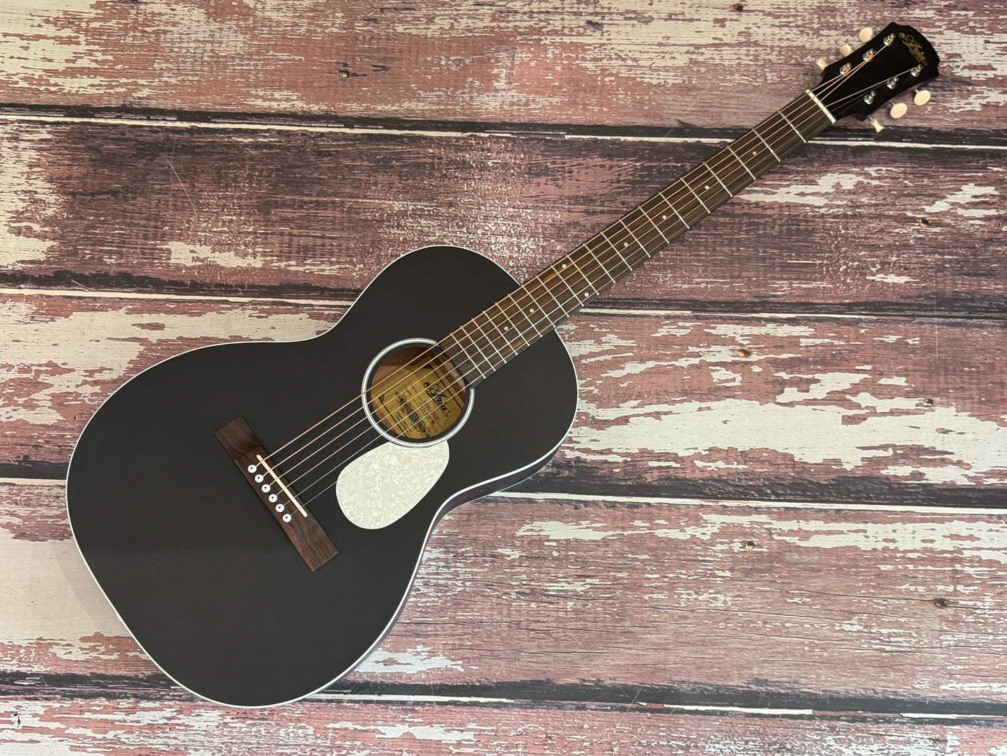 Aria 131-UP Parlour Acoustic guitar - Black