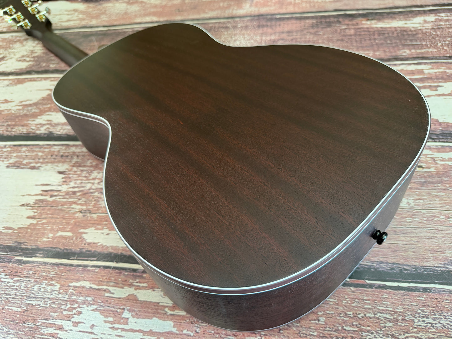 Aria DP - Delta Player Parlour Acoustic guitar. Muddy Brown