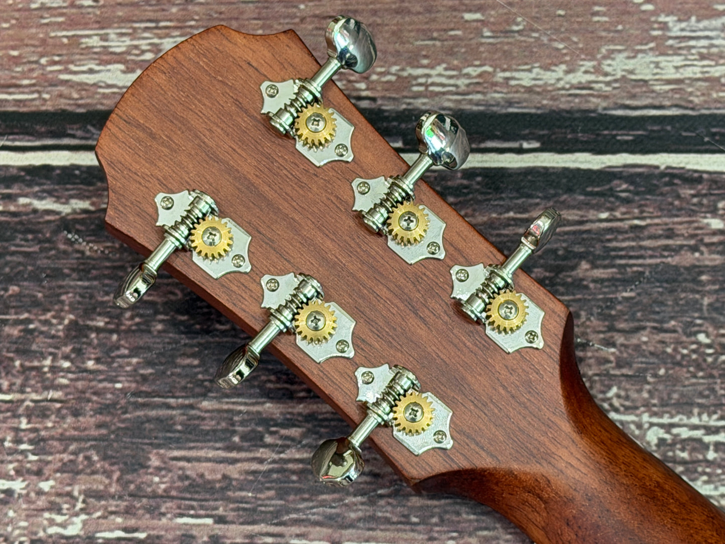Aria 131 Natural parlour Acoustic guitar.