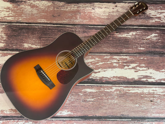 Aria 111CE Slope cutaway dreadnought Electro Acoustic