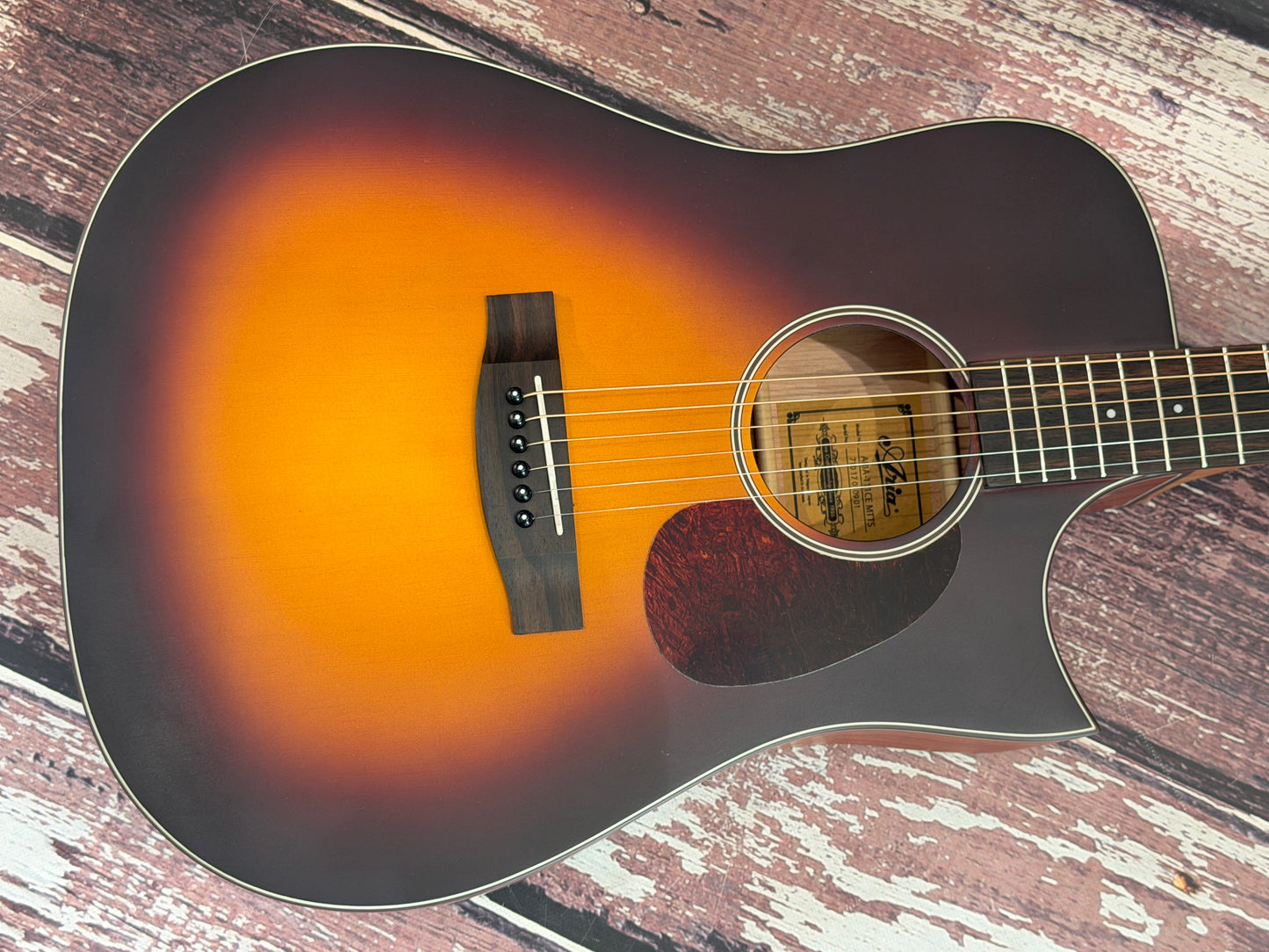 Aria 111CE Slope cutaway dreadnought Electro Acoustic