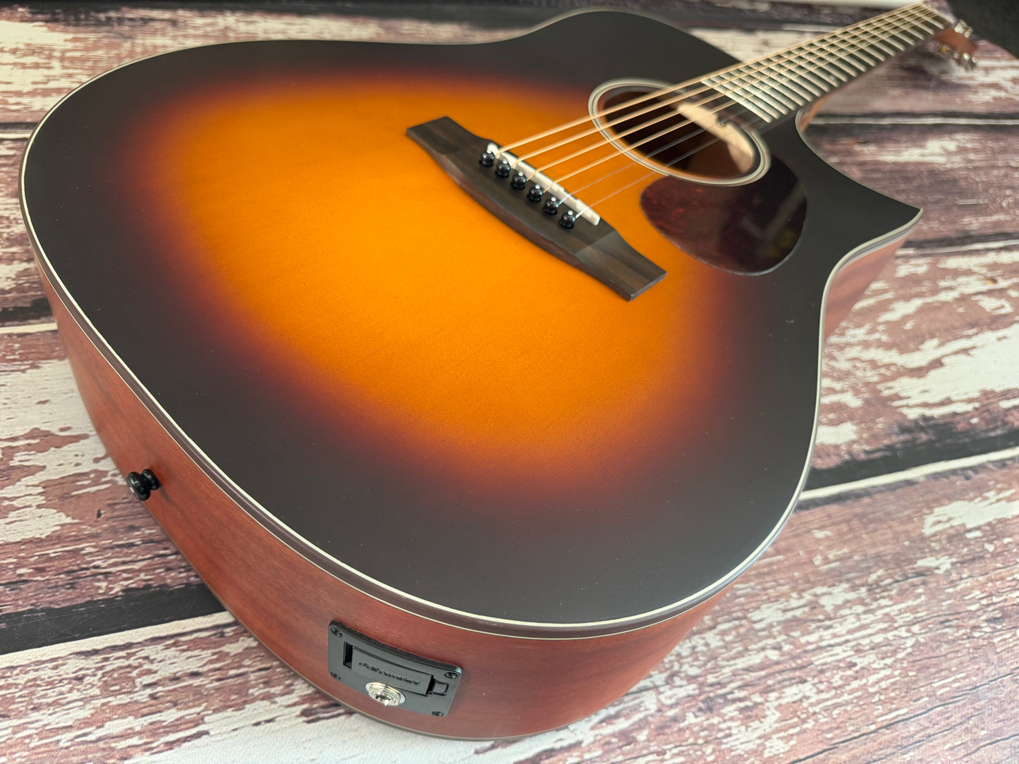 Aria 111CE Slope cutaway dreadnought Electro Acoustic