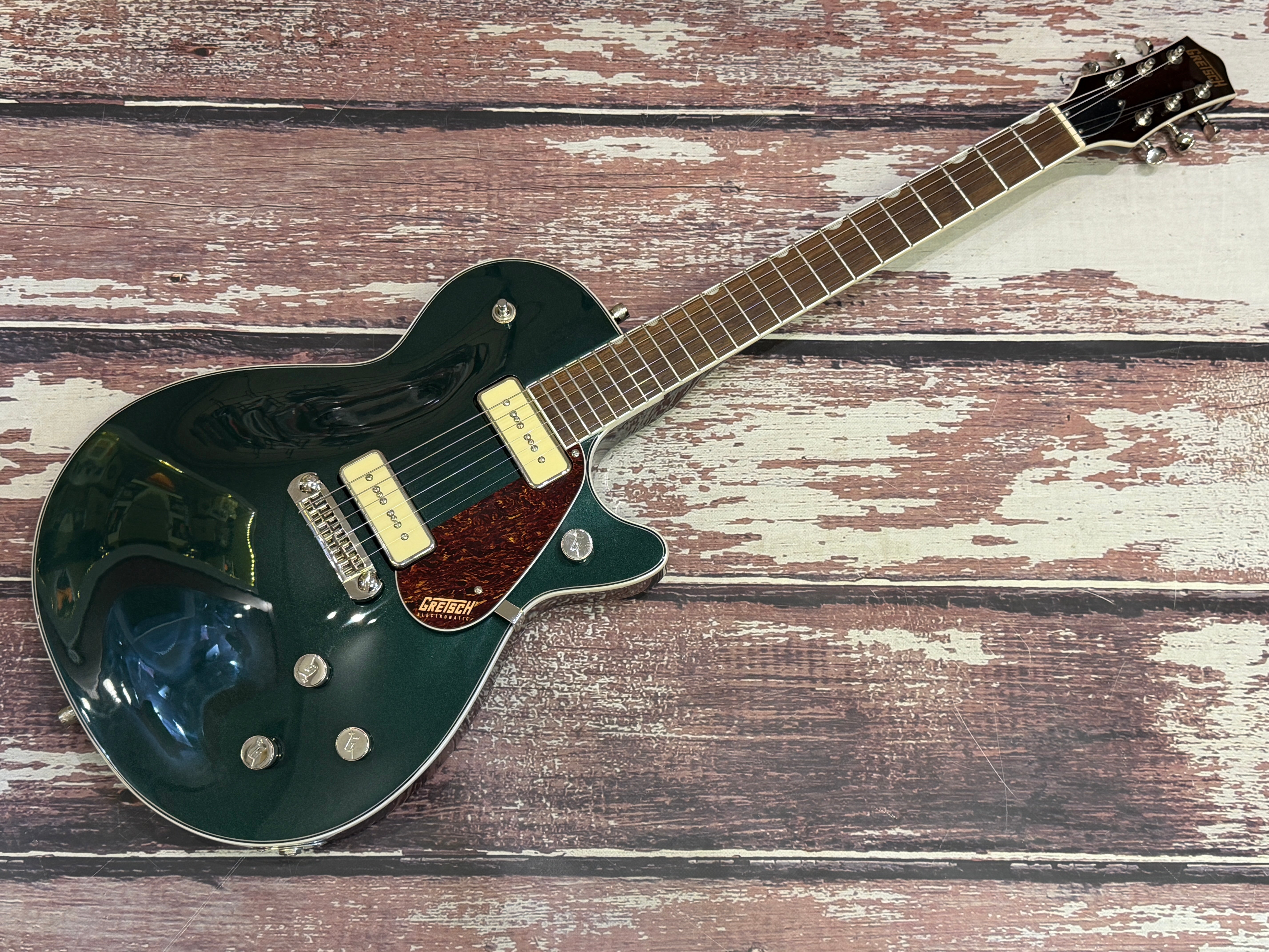 Gretsch G5210-P90 Jet electromatic - Cadillac Green – Badlands