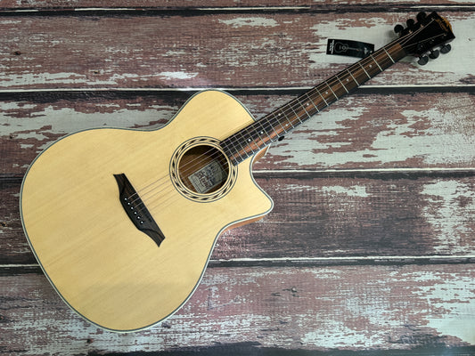 Bromo Appalachia series BAA2CE Grand Auditorium electro acoustic guitar.