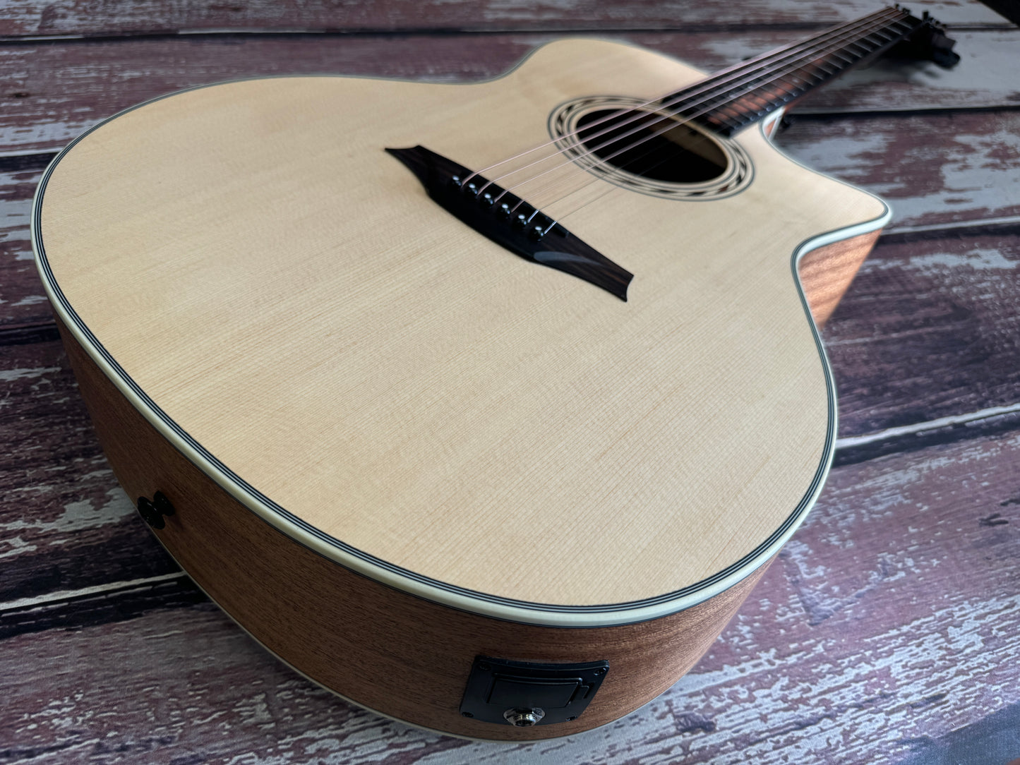 Bromo Appalachia series BAA2CE Grand Auditorium electro acoustic guitar.