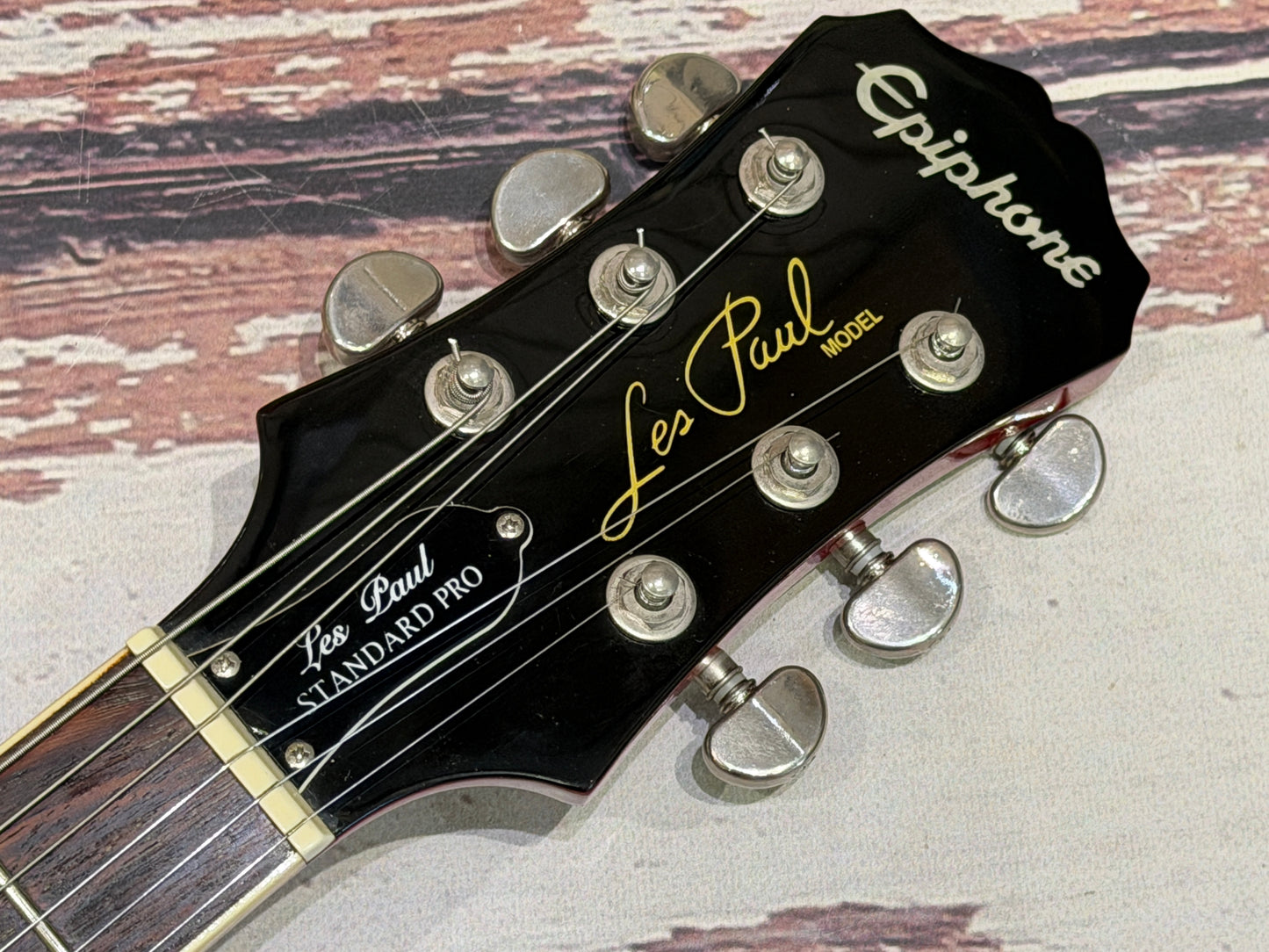 Epiphone Les Paul Standard Pro - Quilt top