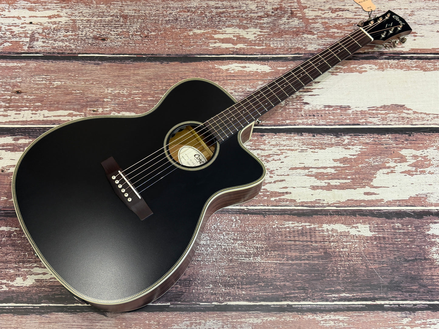 Cort Essence Series Electro Acoustic - Fishman - Satin Black