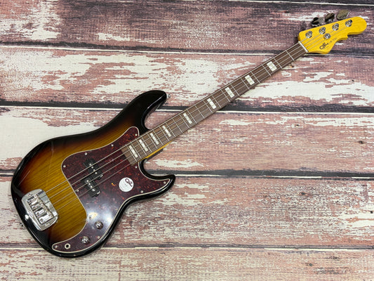G&L Tribute LB-100 (P-Bass) 3 tone sunburst