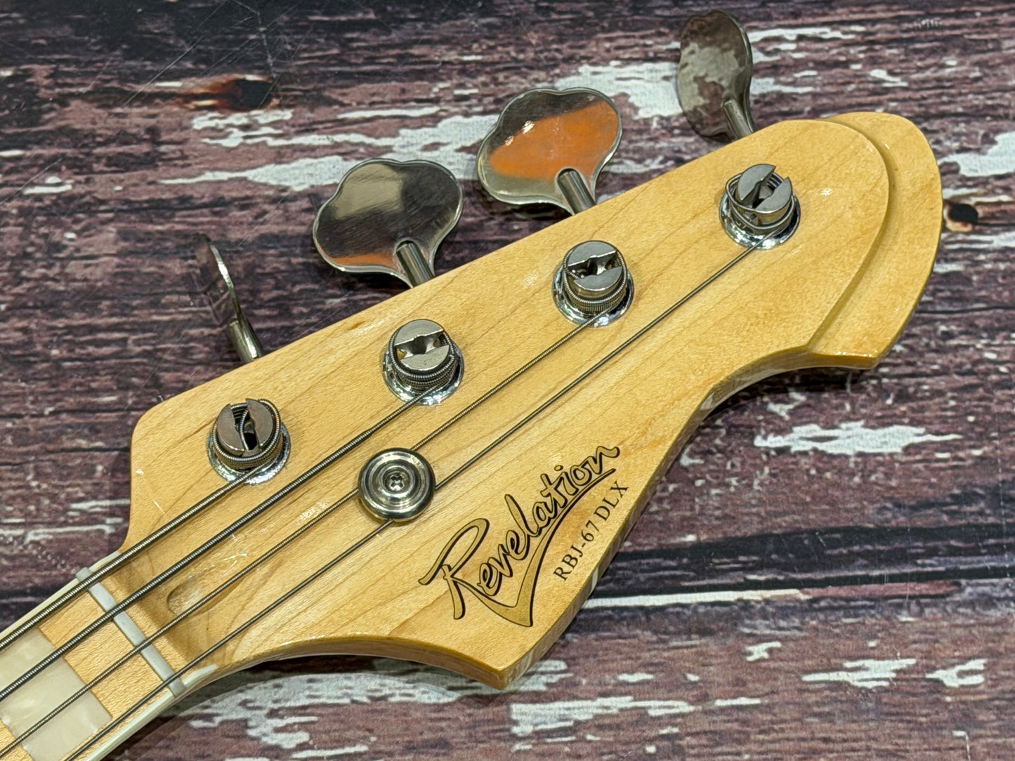 Revelation RBJ-67 DLX Swamp Ash "Jazz" bass