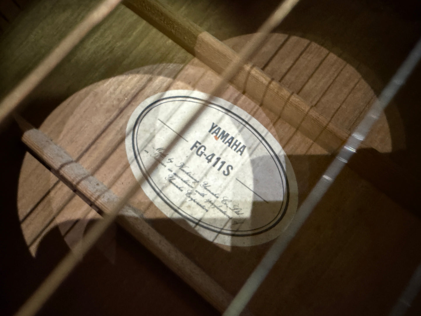 Yamaha FG411S Solid Top Acoustic