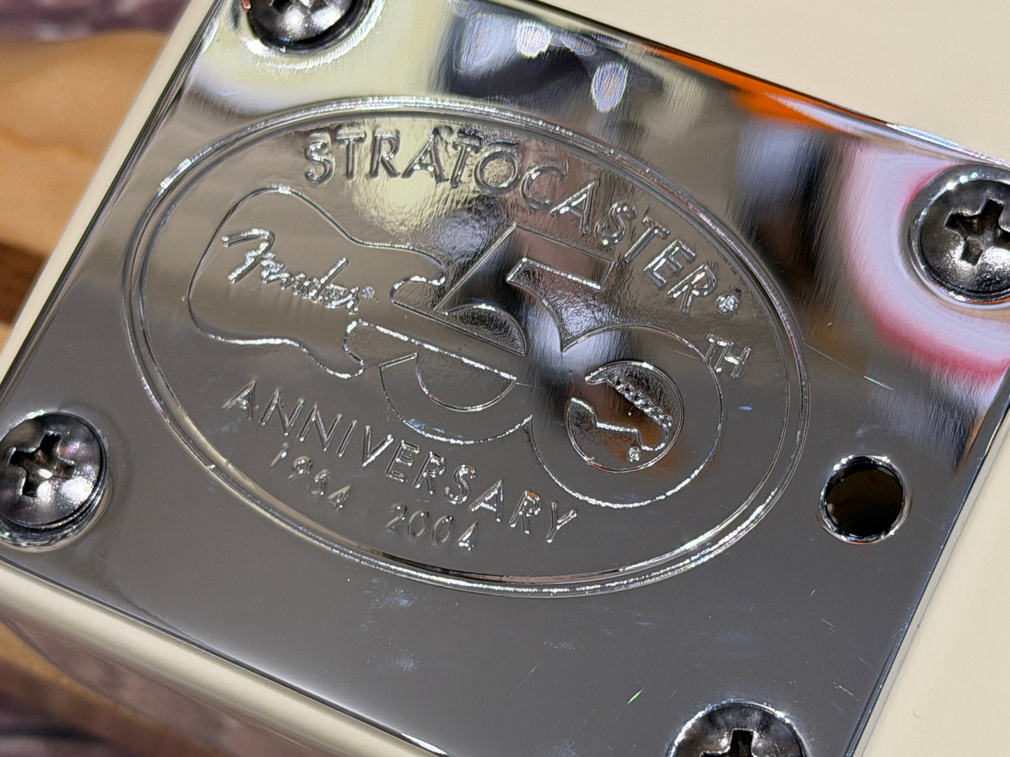 Fender USA Hardtail Stratocaster Rare 50th Anniversary model - 2004