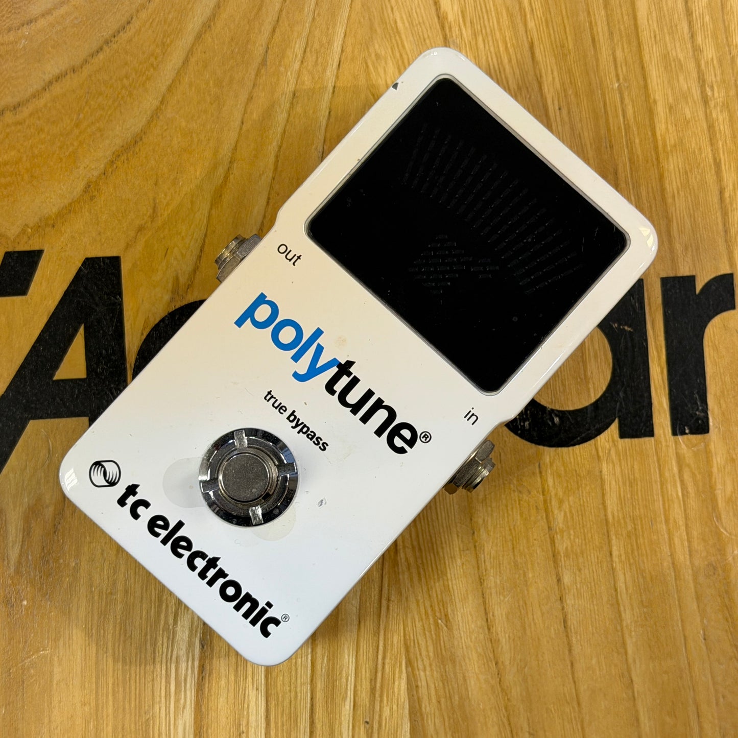 TC Electronics Polytune  - Poly chromatic Pedal tuner (Pre-owned)