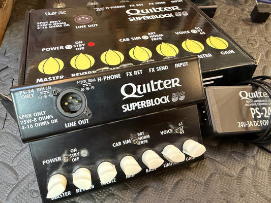 Quilter SuperBlock US 25 watt Pedalboard Amplifier