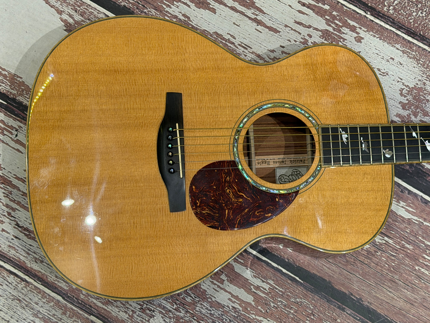 Patrick Eggle Linville Custom - UK custom hand made acoustic