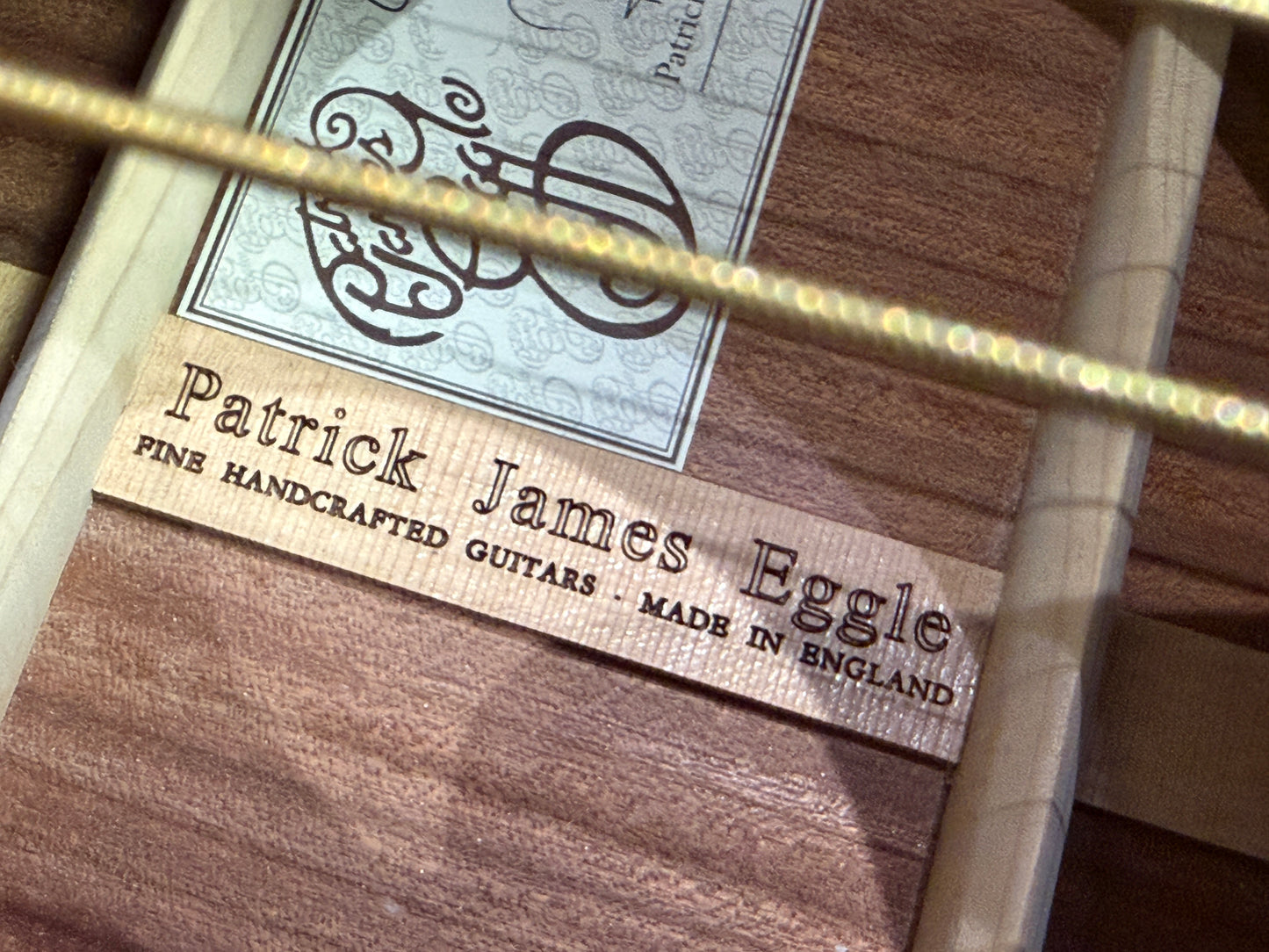 Patrick Eggle Linville Custom - UK custom hand made acoustic