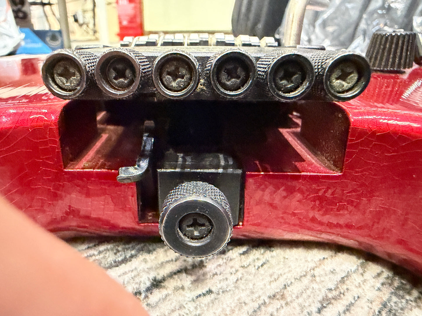 Steinberger USA Newburgh original. Headless GR-4R Candy Apple Red - RARE beast!