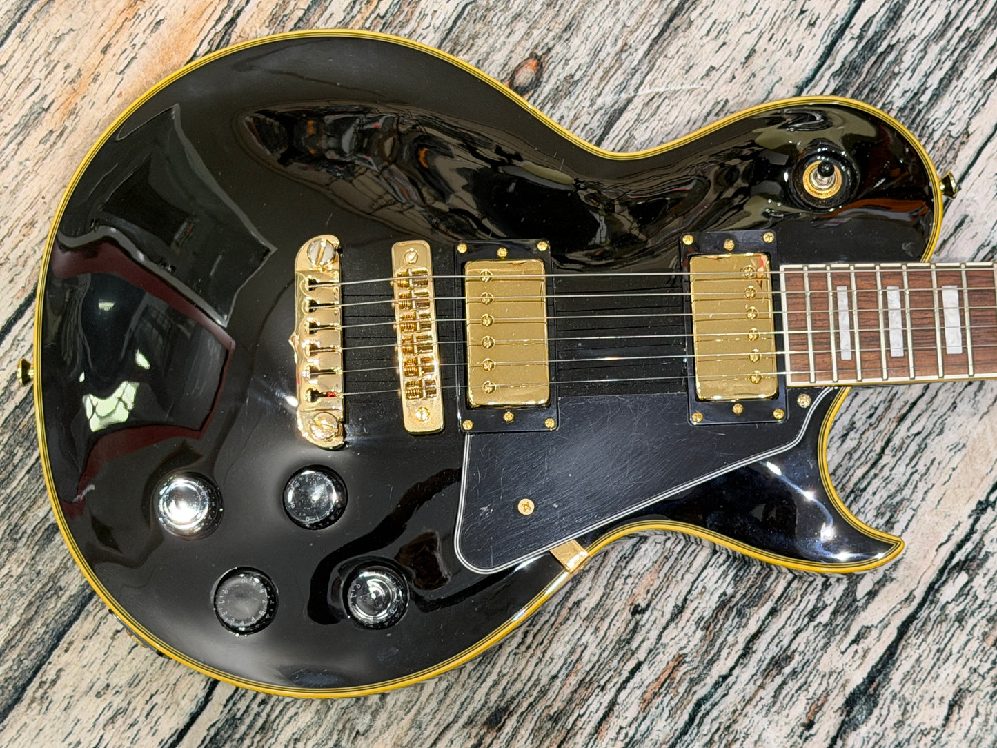 Aria PE 350 Custom LP Style