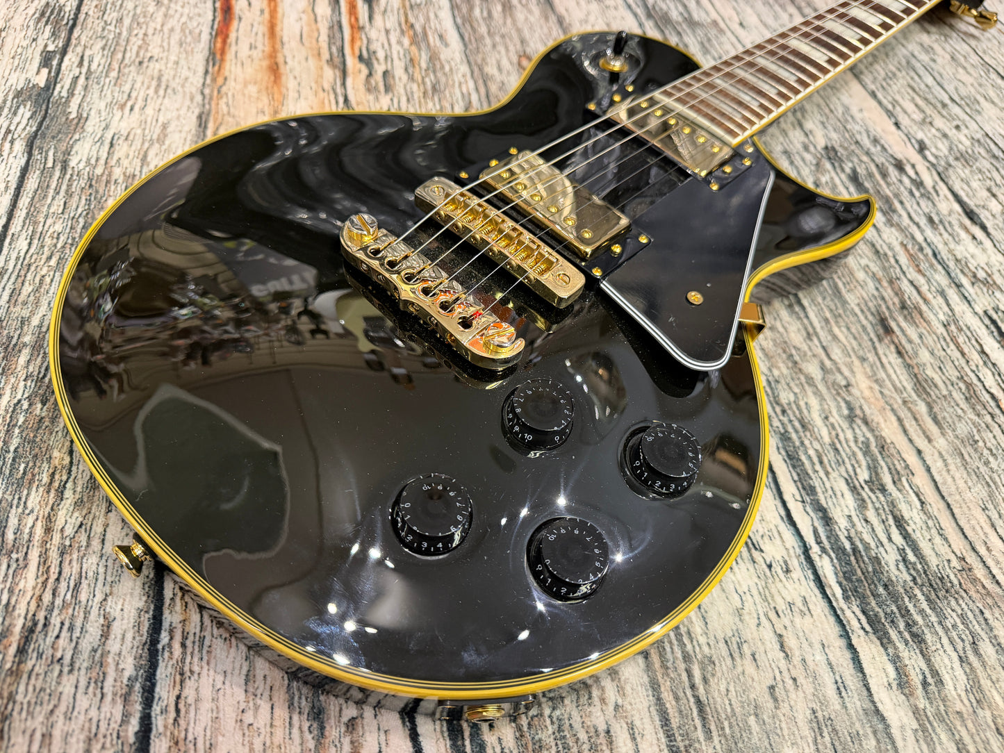 Aria PE 350 Custom LP Style