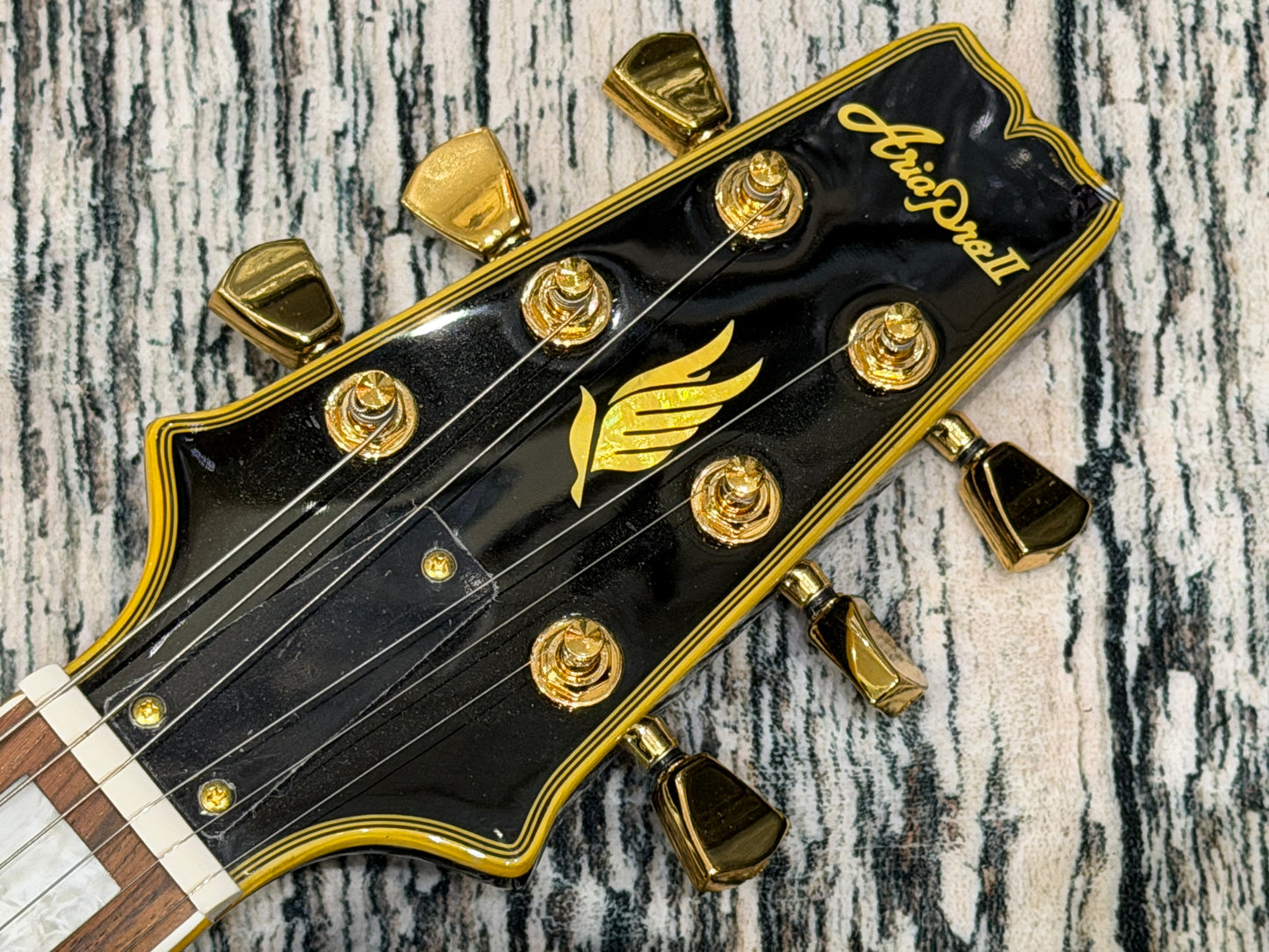 Aria PE 350 Custom LP Style