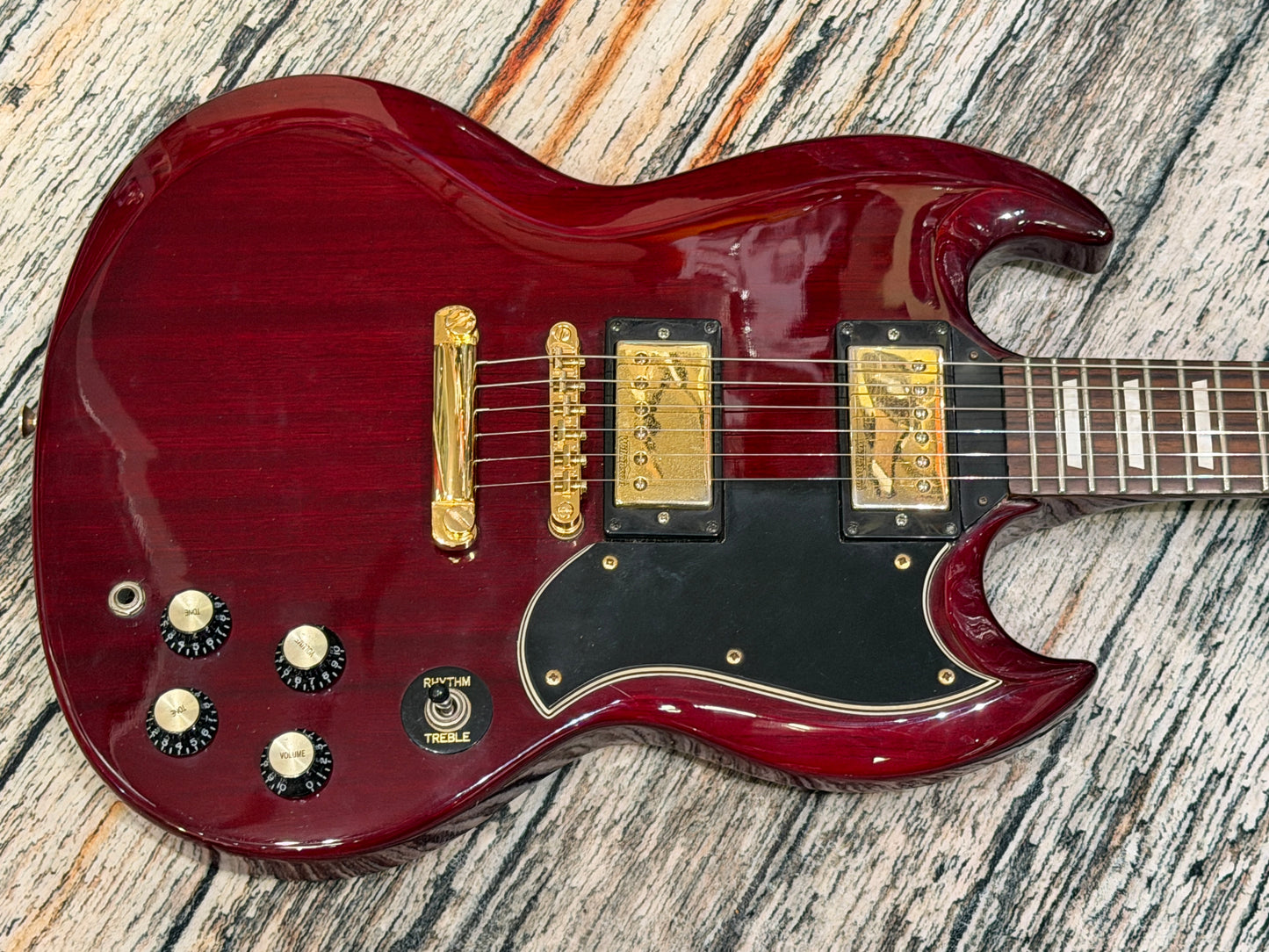 Vintage VS6 VG - Trans Cherry