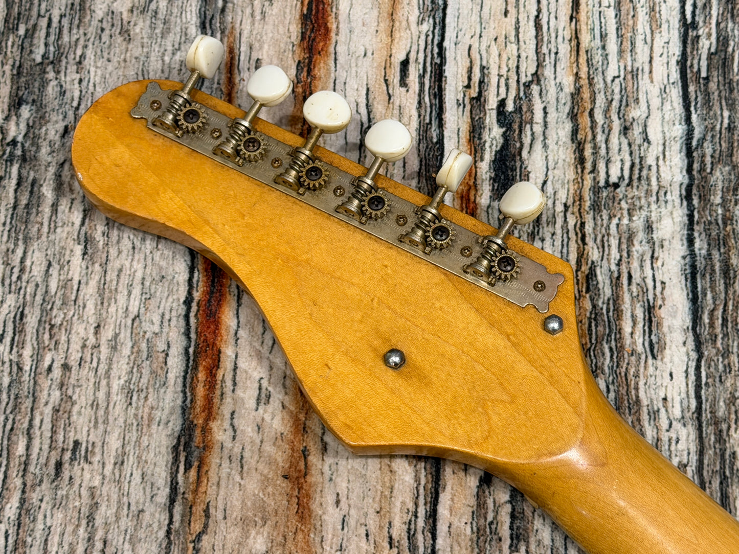Teisco late 60's Single pickup - Redburst