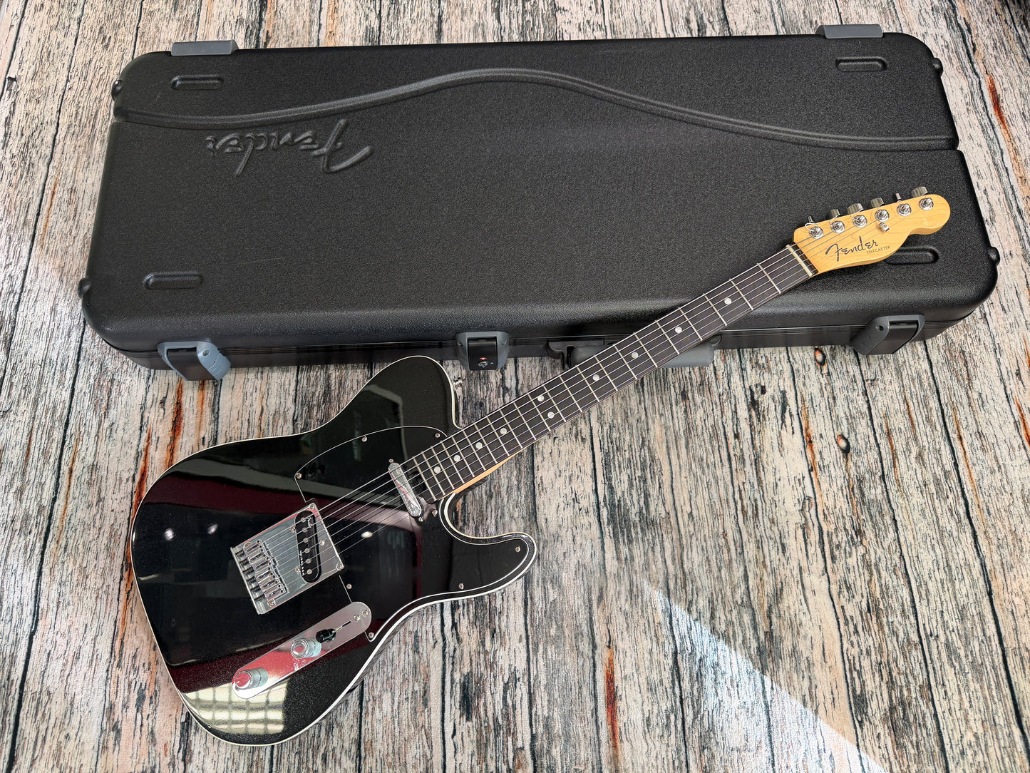 Fender USA Elite Telecaster 2018 - Special run Mystic Black metallic